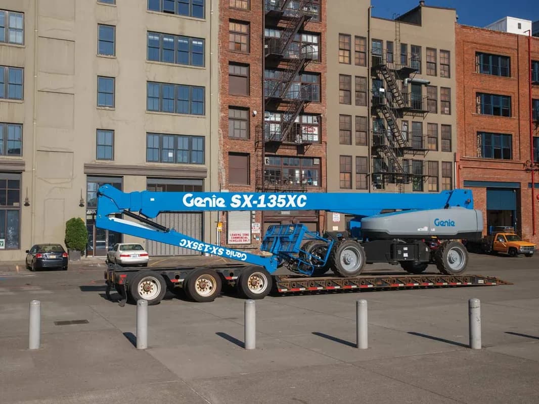 43m diesel telescopic boom lift