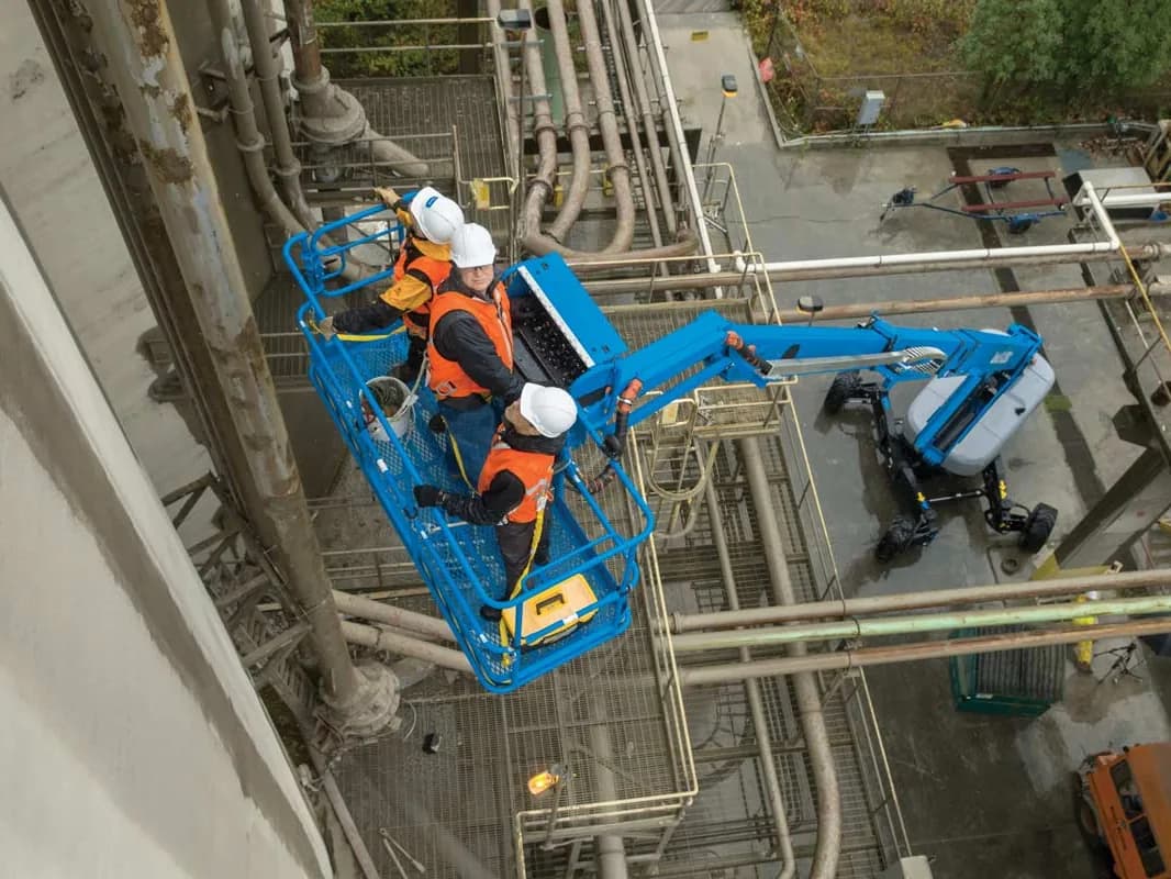40m diesel telescopic boom lift