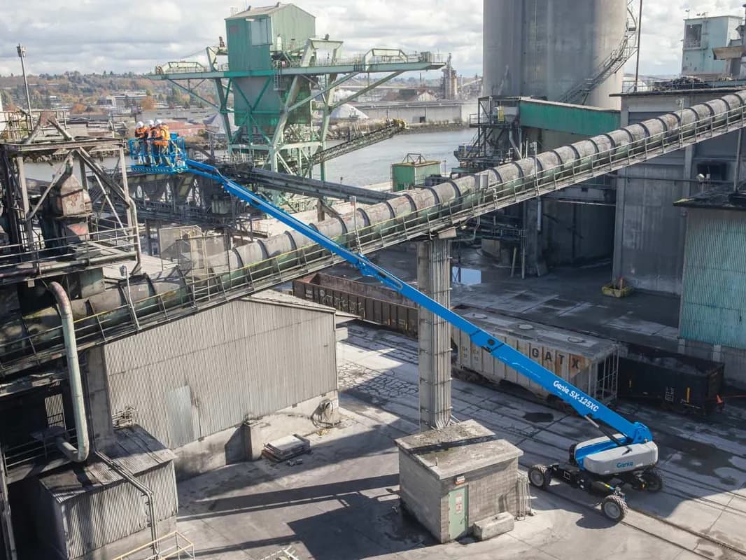 40m diesel telescopic boom lift