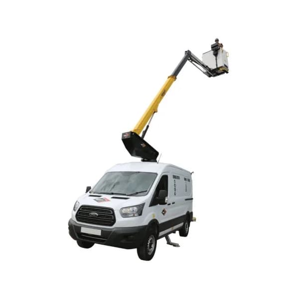22m operated van mounted platform