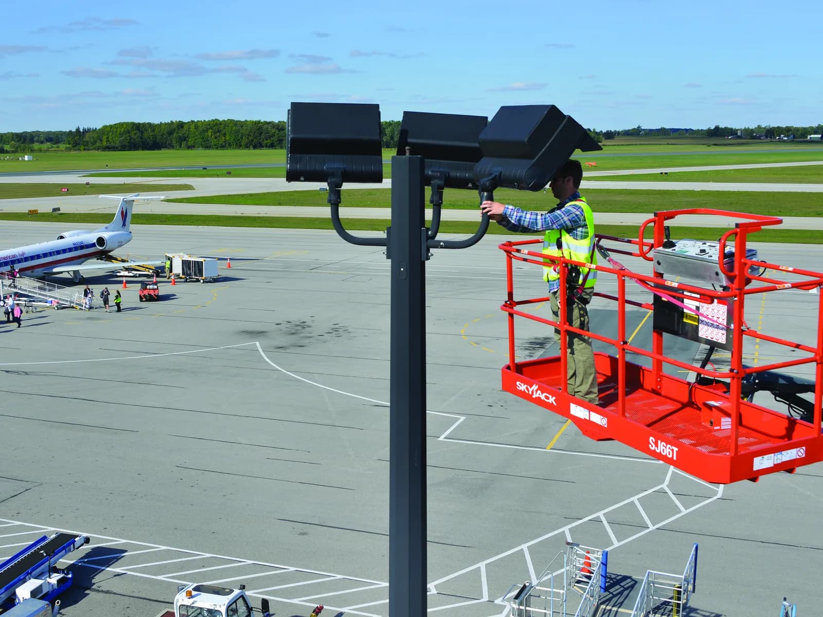 20m diesel telescopic boom lift
