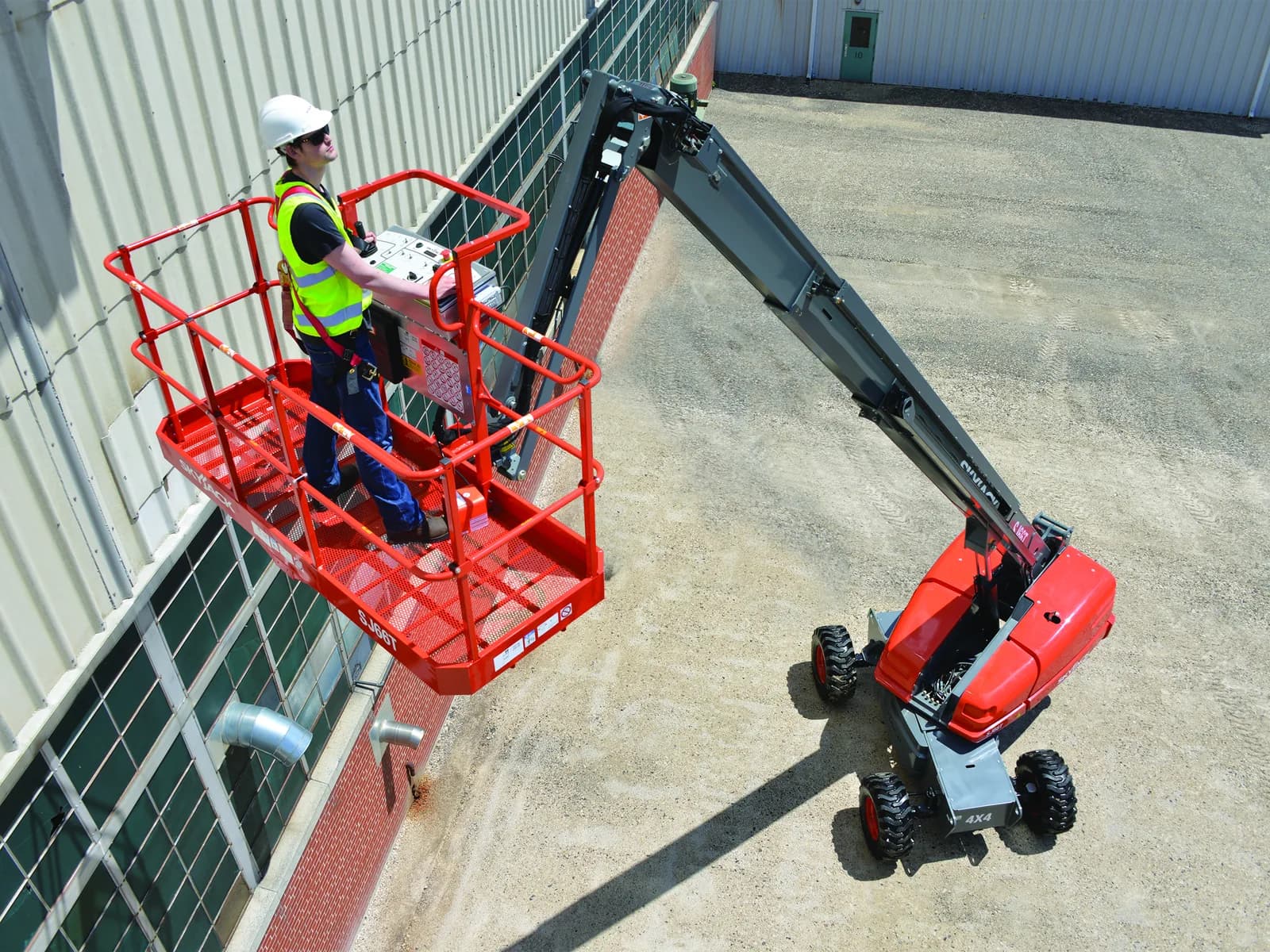20m diesel telescopic boom lift