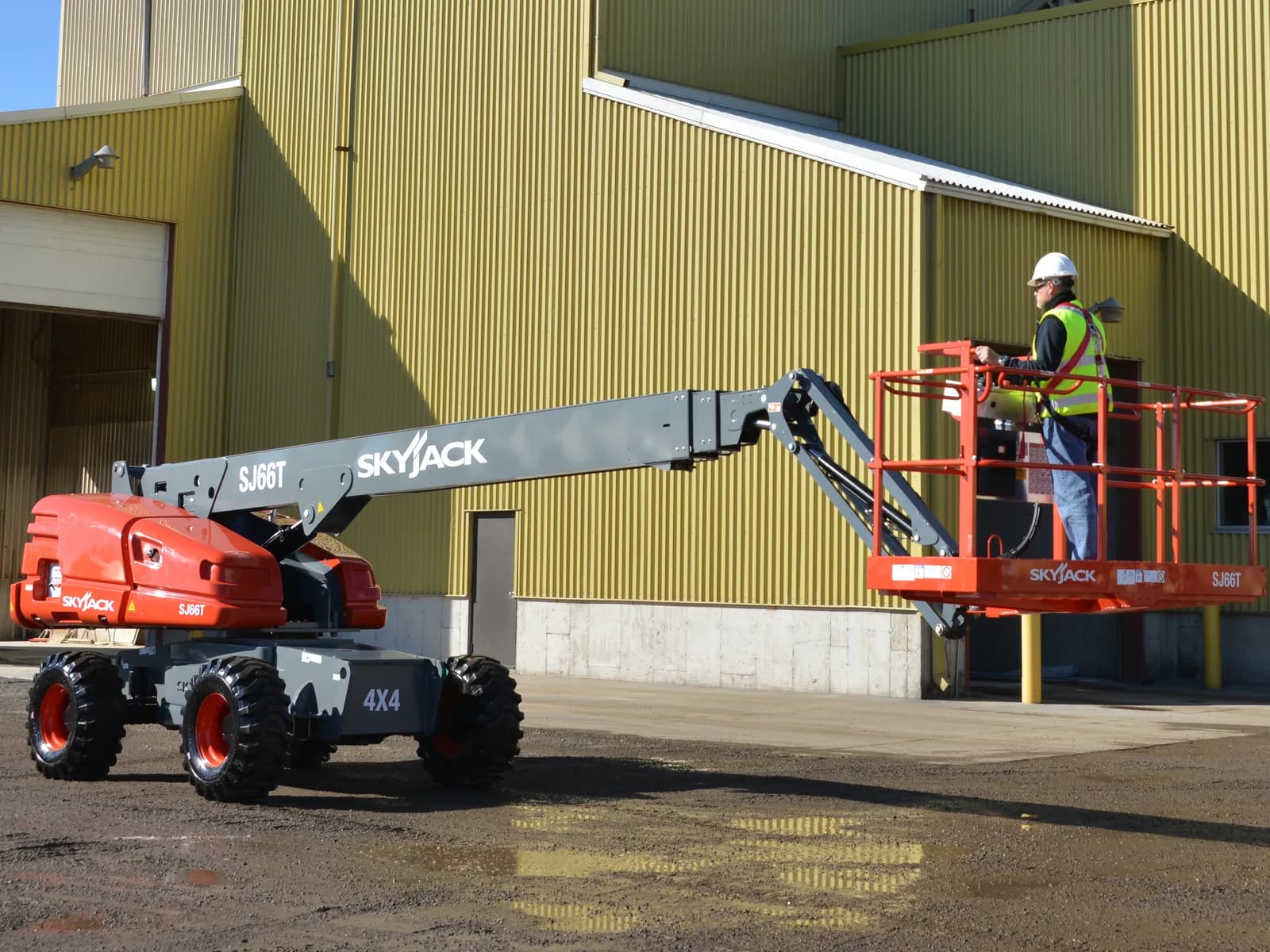 22m diesel telescopic boom lift