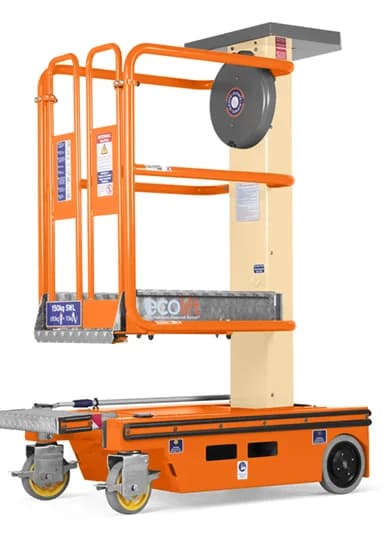 Ecolift 4.2m push-around mast lift