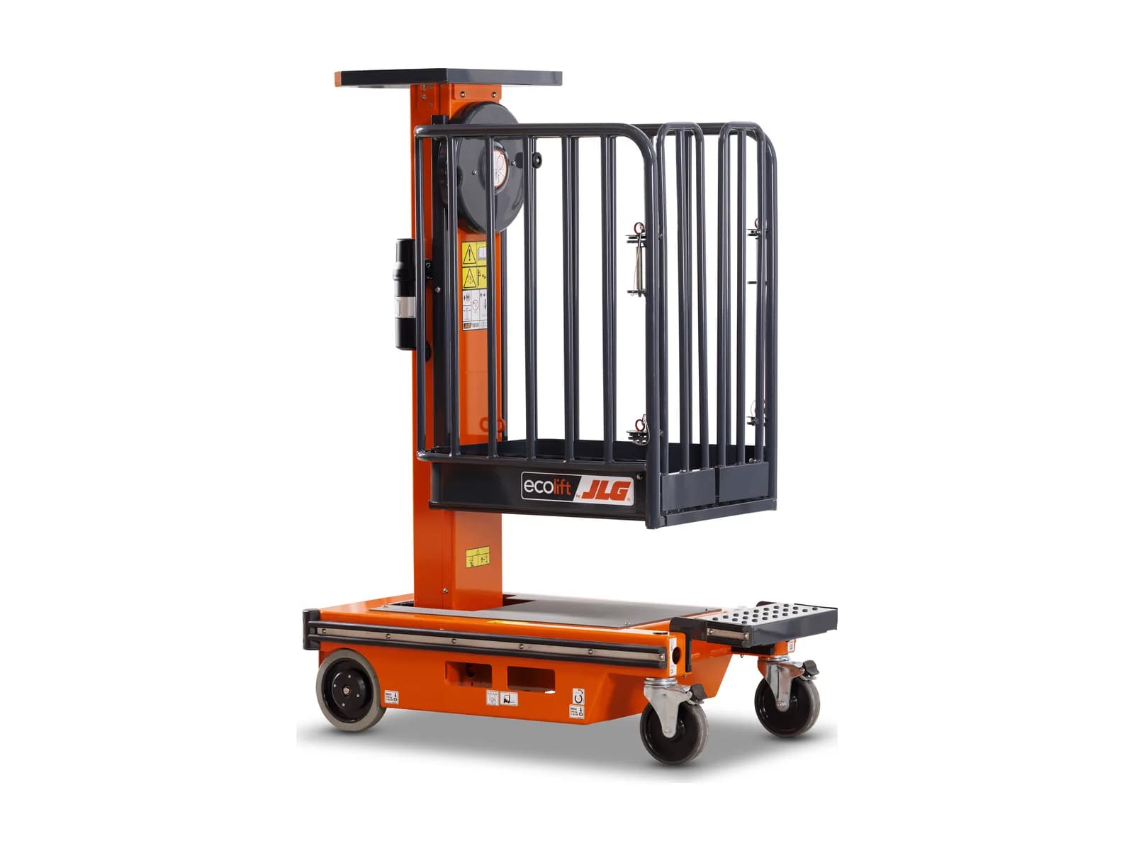 Ecolift 4.2m push-around mast lift