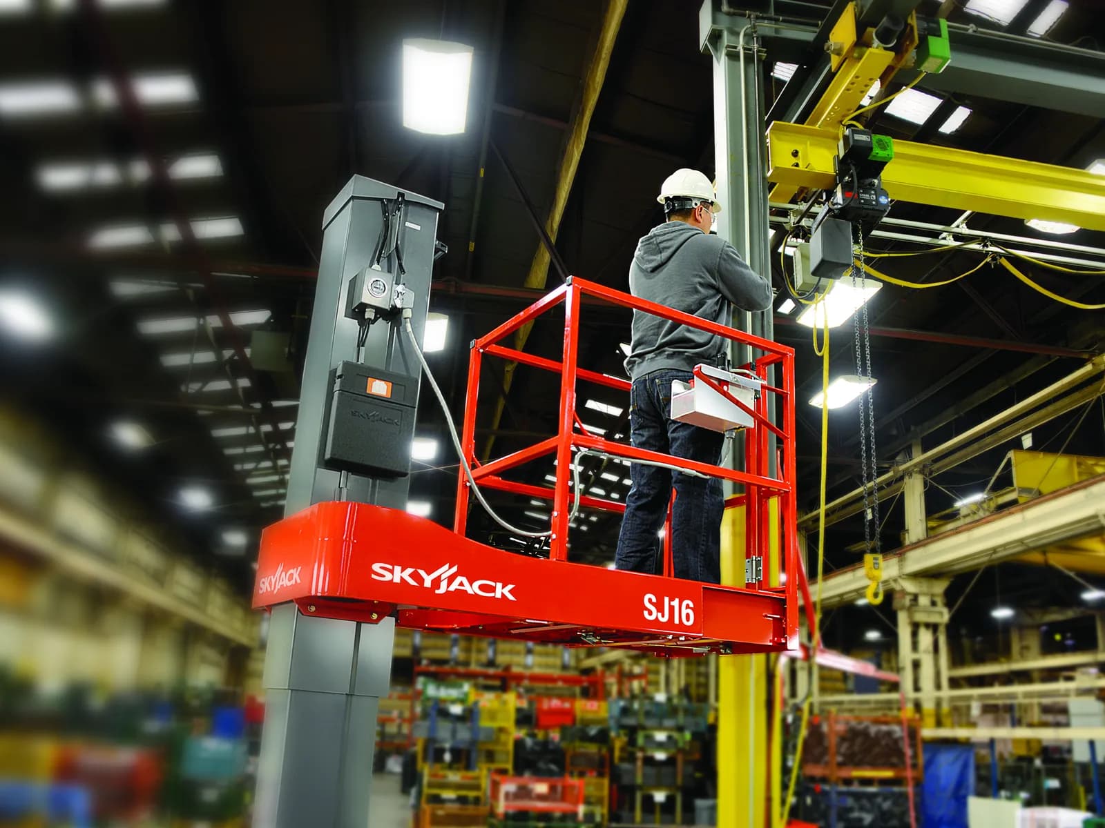Skyjack SJ16 vertical mast lift