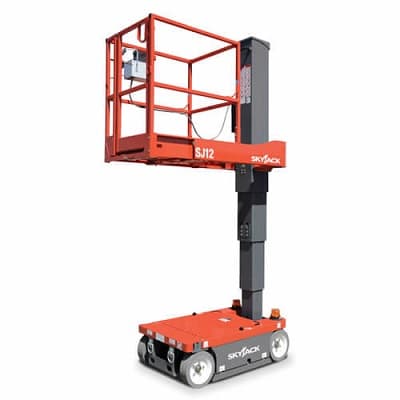 Skyjack SJ12 5.66m electric mast lift