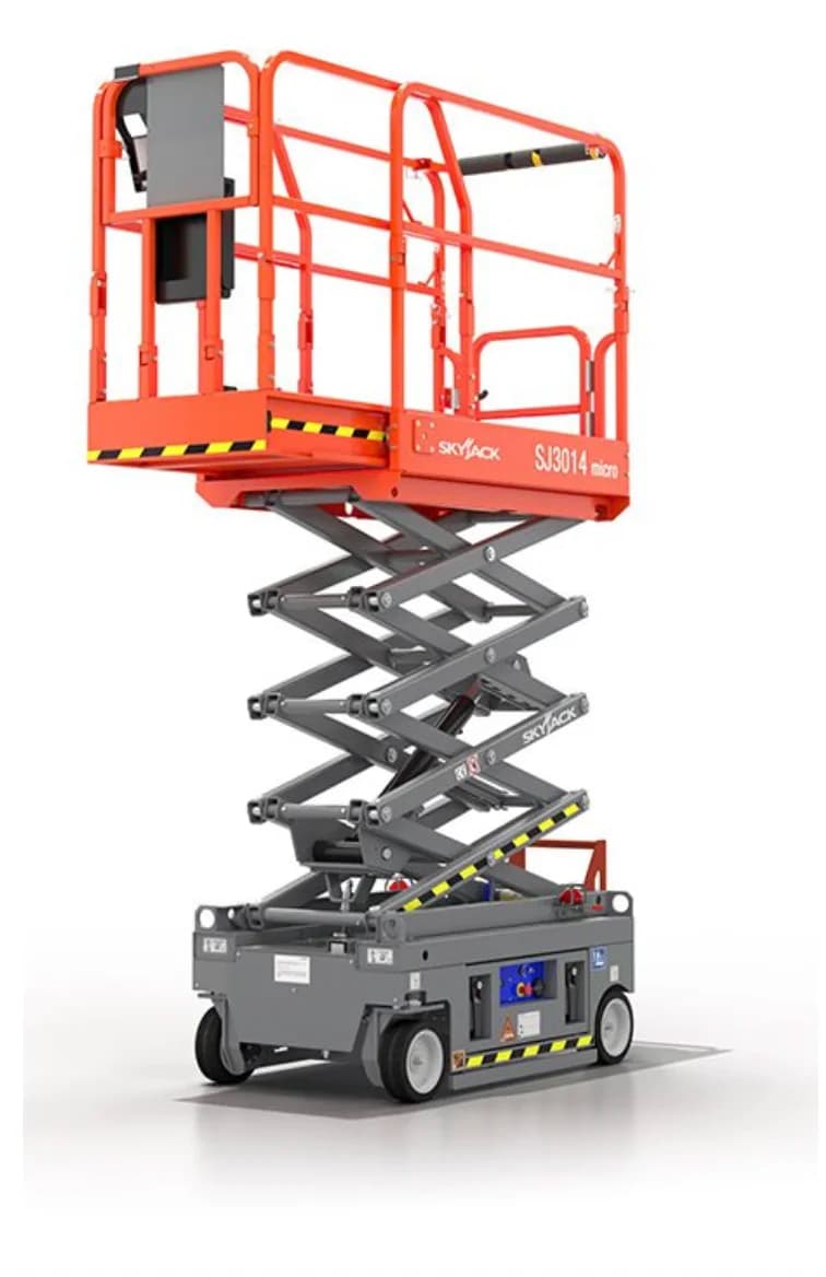 6.4m electric scissor lift