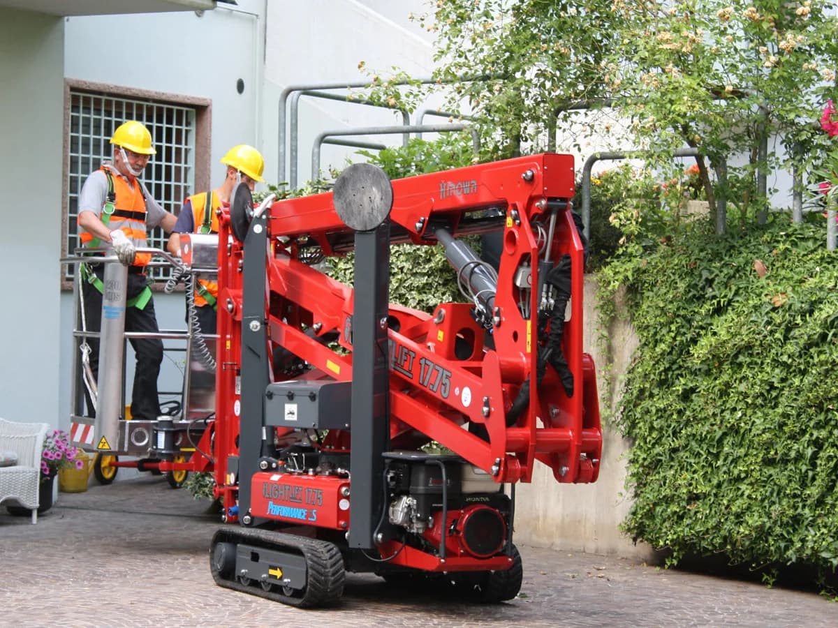 17.06m diesel spider lift