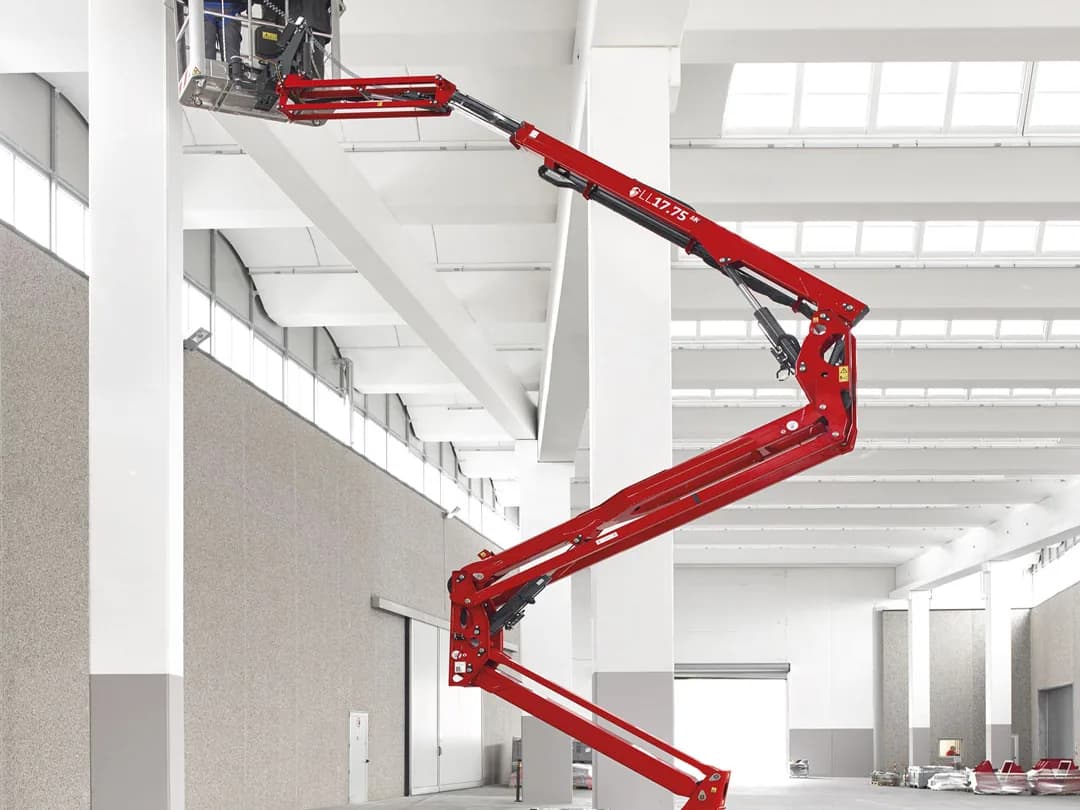 17.06m electric spider lift