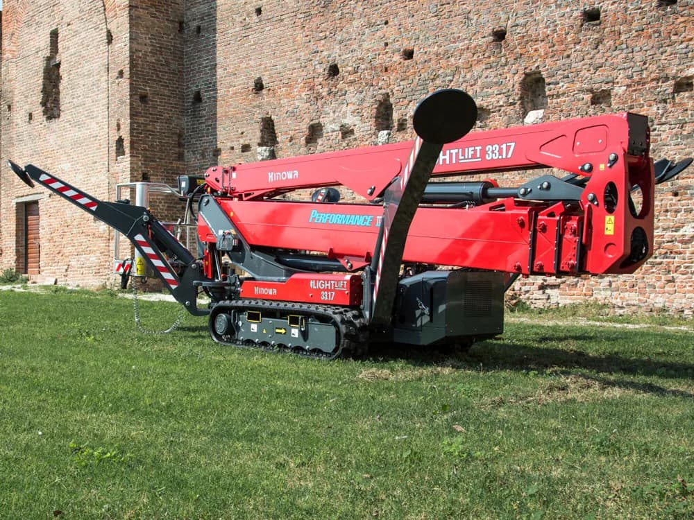 33m diesel spider lift
