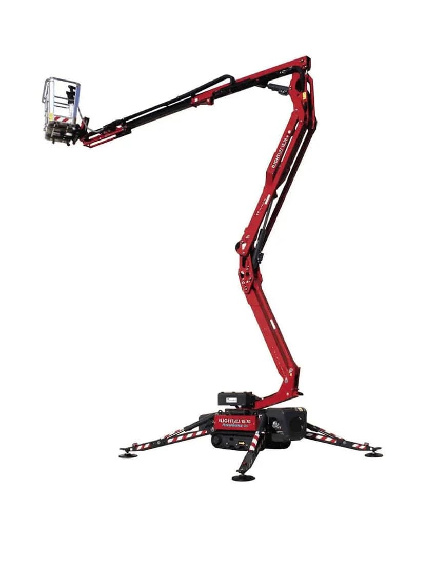 15.4m electric spider lift
